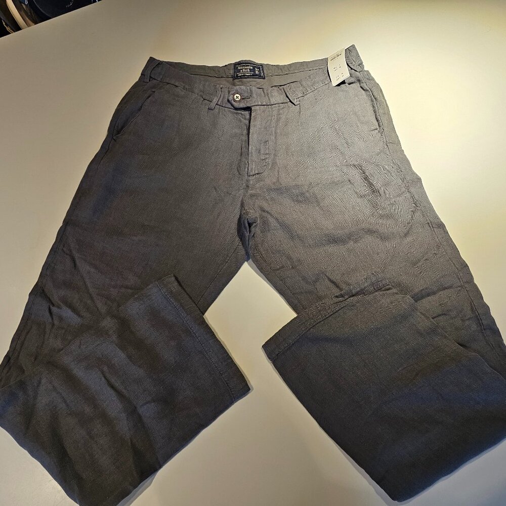 A&F Men's Linen Pants 34 x 32
